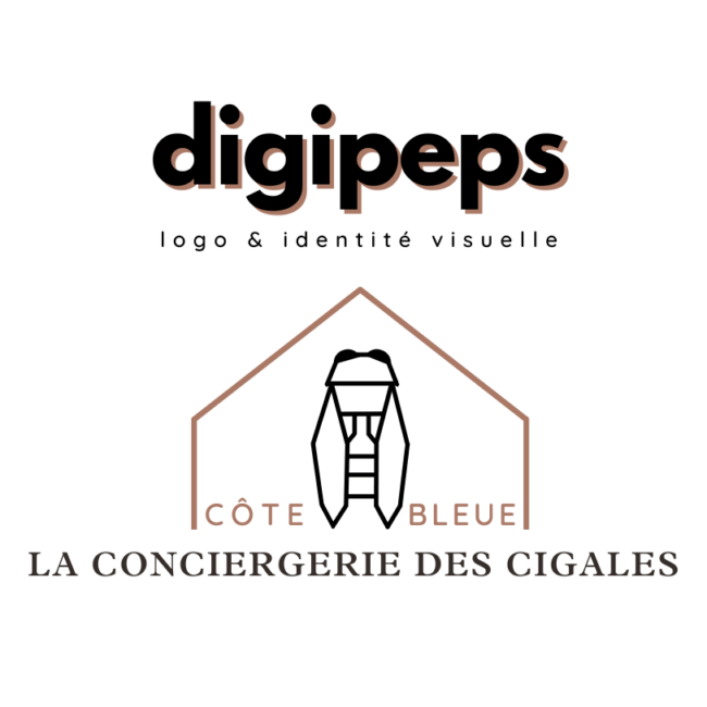 Identite visuelle charte graphique Conciergerie