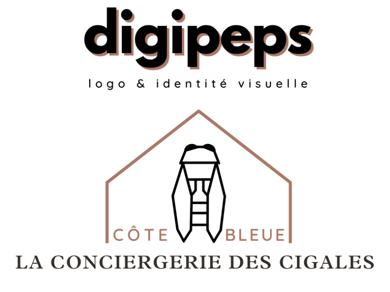 Identite visuelle charte graphique Conciergerie