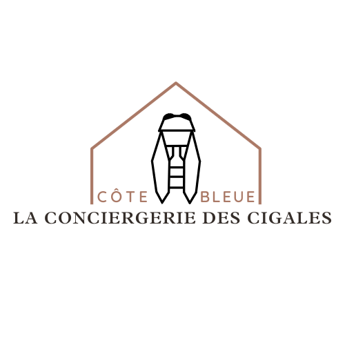 Logo La Conciergerie des Cigales arriere plan transparent 500 x 500 px